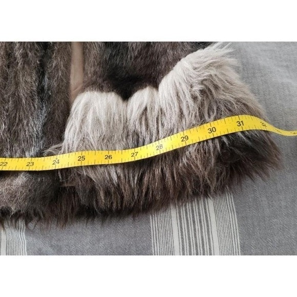 Vintage Regina Glenara Glenoit Regal Faux Fur Mink Cape Shrug Wrap Jacket O/S - Picture 8 of 9